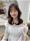 韓国風くびれミディ×艶ダークブラウン/大宮
