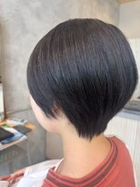 ラウム(RAUM)&nbsp;縮毛矯正で叶える艶髪ショートボブ