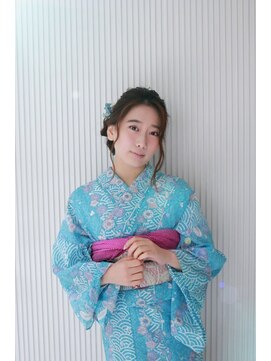 ネオリーブアーチ 武蔵小山店(Neolive arch) ＊。　浴衣でおでかけまとめ髪アレンジ【neolive　ａｒｃｈ】＊