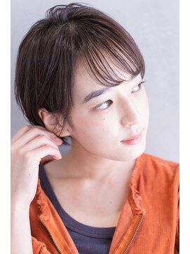 シエナ 渋谷(Siena) siena ハンサムショート×ココアブラウン