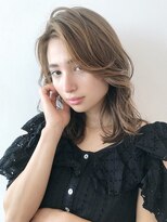 アイティー バイ アルバム 浦和店(IT by ALBUM) フェザー巻き_オリーブカラーハイライトカラー_7688