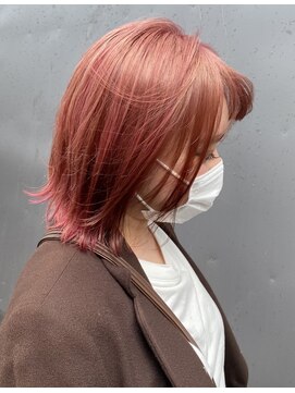 ヘアー アレス(hair ales) マンゴーピーチ　ピーチピンクカラー　　韓国