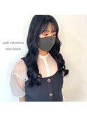 #プルエクステ#エクステ#神戸美容室#元町#ロング#ダークトーン