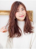 幸せオ-ラを放つ”ふんわりとしたカ-ル”とノ-ブルブラウン_3