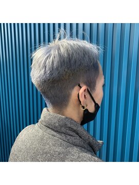 アフロディアン(AphrodiaN) 20代30代40代 ハイトーンカラー　メンズ[グレージュアッシュ]