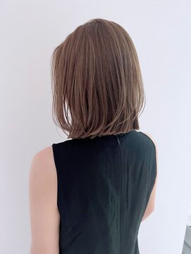 サルファ ヘアデザイン 名古屋 丸の内(S.ALPHA HAIR DESIGN) シークレットハイライト×ボブ