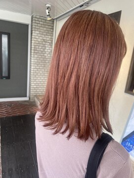 ルチカ(Luccica) 【Luccica】ダブルカラー × ベージュピンク