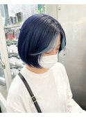 フェイスフレーミングアクアブルー☆
