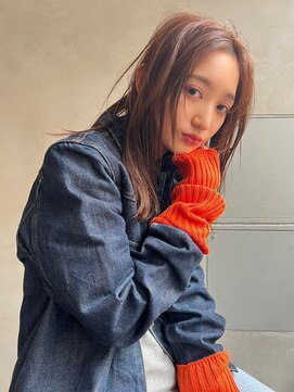 エース (ACE) 【ACE 横浜】ブラウン系 ×センター前髪