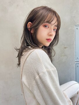 アルテ(ARTE) 【ARTE表参道/青山】小顔レイヤー×シアベージュ×髪質改善