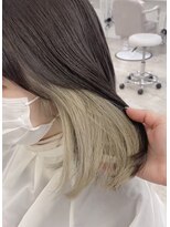 グリット(Grit) インナーカラー/White beige【Grit神戸元町店】