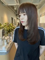 シダ(sida SAIIN) 【sida 池村】ロングレイヤー/アッシュベージュ