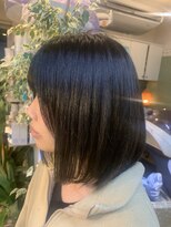カットハウス美人館 黒染めじゃない*ディープシルバーカラー*
