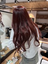 アドア 横浜(ADORE)&nbsp;【ADORE横浜】ブリーチなしレッドカラー