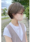 大人可愛いショートヘア