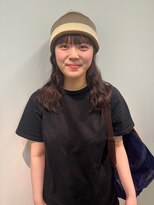 ペレ 梅田(PELE) 前髪/アンブレラカラー/こなれミディ/イメチェン/ウェーブパーマ