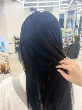 ブラウン(Brown) ブルー×ブルー　ルーツカラー