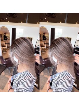 ラヴェ(LAWE.) ブラウン系バレイヤージュ