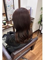 フラワー(flower)&nbsp;ブリーチなし質感再整カラー/レッド系カラー