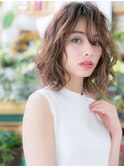 韓国風巻きフェイスフレーミングミディアムc6北浦和20代30代40代