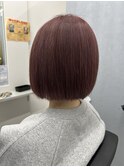 ボブ×チェリーレッド