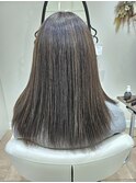 40代/50代60代/ロング/シークレットハイライト/白髪ぼかし