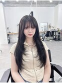 2wayヘア　垢抜けレイヤー　ワンカール　学生　社会人