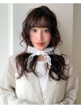 トレンチ(TRENCH) ロングレイヤー×アッシュベージュ