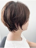 ☆20代30代40代ショートウルフ×ニュアンスパーマ×小顔カット☆