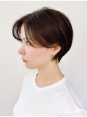 ショート顔周りレイヤー美髪_ba520141
