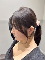 サロウィン 新宿三丁目(SALOWIN) ◎大人可愛い小顔顔周りレイヤー後れ毛カット10代20代30代新宿
