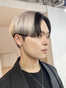 ミーム 原宿 表参道(meme) ◎ブロンドハイトーンカラーデザインカラーアンブレラカラー金髪