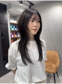 【 韓国風 】ハッシュカット/ロングレイヤー/ザクザクレイヤー