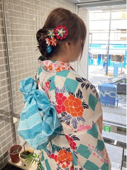 クラウン(CROWN)の写真/【本通並木/実力派女性Stylistのマンツーマンsalon】一生に一度の特別な日＆大切な日はいつも以上に美しく!