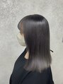 ミニム ヘアー(minim hair)&nbsp;【ブリーチカラー】ワンブリーチでできる色落ちも可愛いシルバー