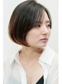 大人ボブ/20代30代40代/前髪あり