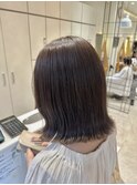 髪質改善水素イルミナカラーカラーオリーブベージュ鶴見