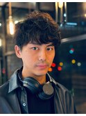 大人マッシュスタイル