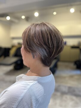 ソイクフ 四条大宮店(SOY-KUFU) 20代30代40代◎似合わせカット小顔インナーカラーオリーブグレー