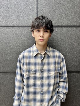 ヒュージ 表参道(huge) ナチュラルショートマッシュ/ニュアンスパーマ/メンズカット