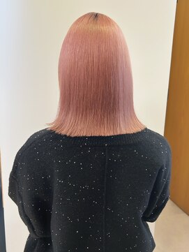 ヴェリーテ(Verite) 【verite】asuka ピンクカラー/ピンクベージュ/ミディアムヘア