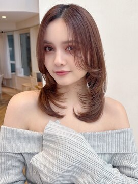 バイオレット 表参道店(Violet) レイヤーカット/韓国ヘア/ミディアムレイヤー