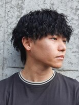 ハニー(HONEY)&nbsp;縦落ちツイスパ/ツイストスパイラルパーマ/岡崎メンズパーマ