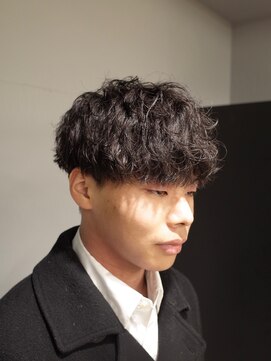 ガウディ 池袋店(Gaudi) 【束感と立体感のあるシャドウパーマ】スパイラルミックスパーマ