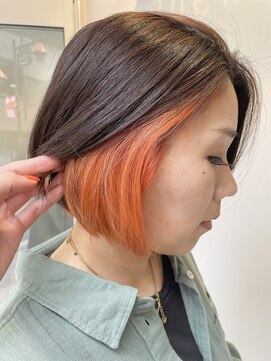 キャンバス 川崎(canvas.) オレンジカラー/ダブルカラー/川崎/ハイトーン