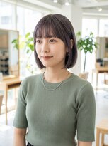 ノイ(neu)&nbsp;【静岡エリア】ラベンダーグレージュ×ミニボブ