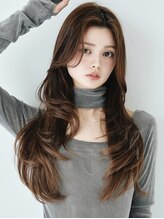 ジーナ 梅田(Zina)&nbsp;髪質改善*くびれレイヤーカットダークパープル*美髪【Zina梅田】