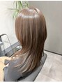 ジールヘアー(GIIL HAIR) ロングレイヤー×ピュアバイオレットカラー