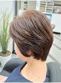 40代50代60代：ショートレイヤー