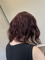 ノール 国分寺(Norl)&nbsp;ブリーチなしで作るボルドーカラー♪